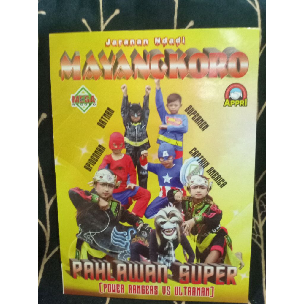 VCD JARANAN ANAK MAYANGKORO PAHLAWAN SUPER