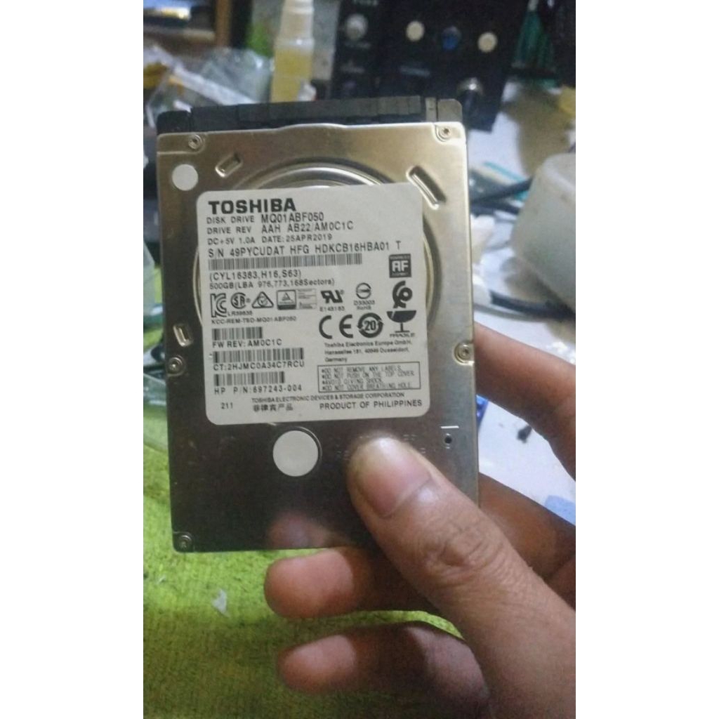 Hardisk eksternal (500GB)
