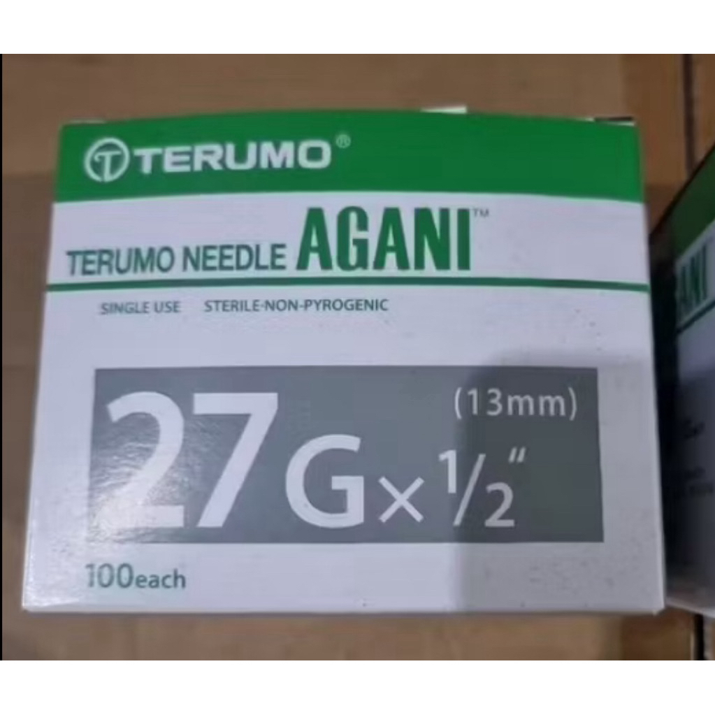 Jarum agani (ecer) 27G Terumo/ needle terumo 27G