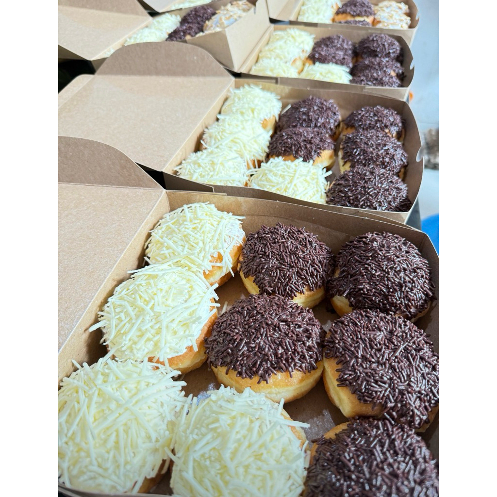 Donat Kentang Mini Isi 9 Topping Premium