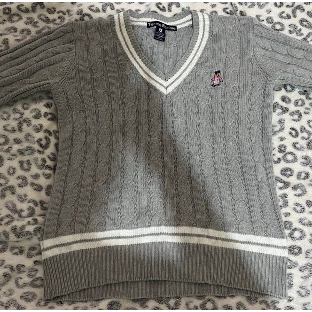 PRELOVED—Kepang kepang Grey, Rajut