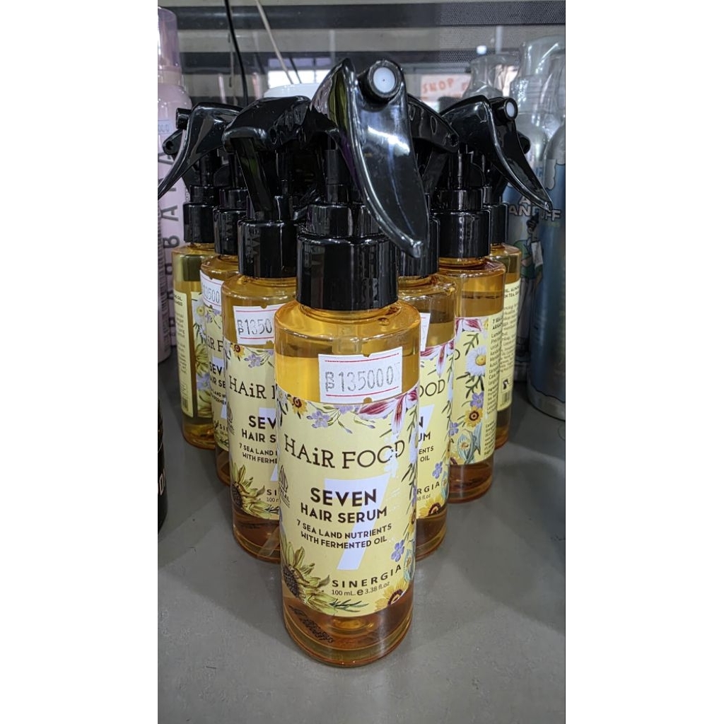 Sinergia Ilvasto Hair Food Seven Hair Serum 100 ml - Pelindung Rambut dari UV & Panas Styling Hairdr