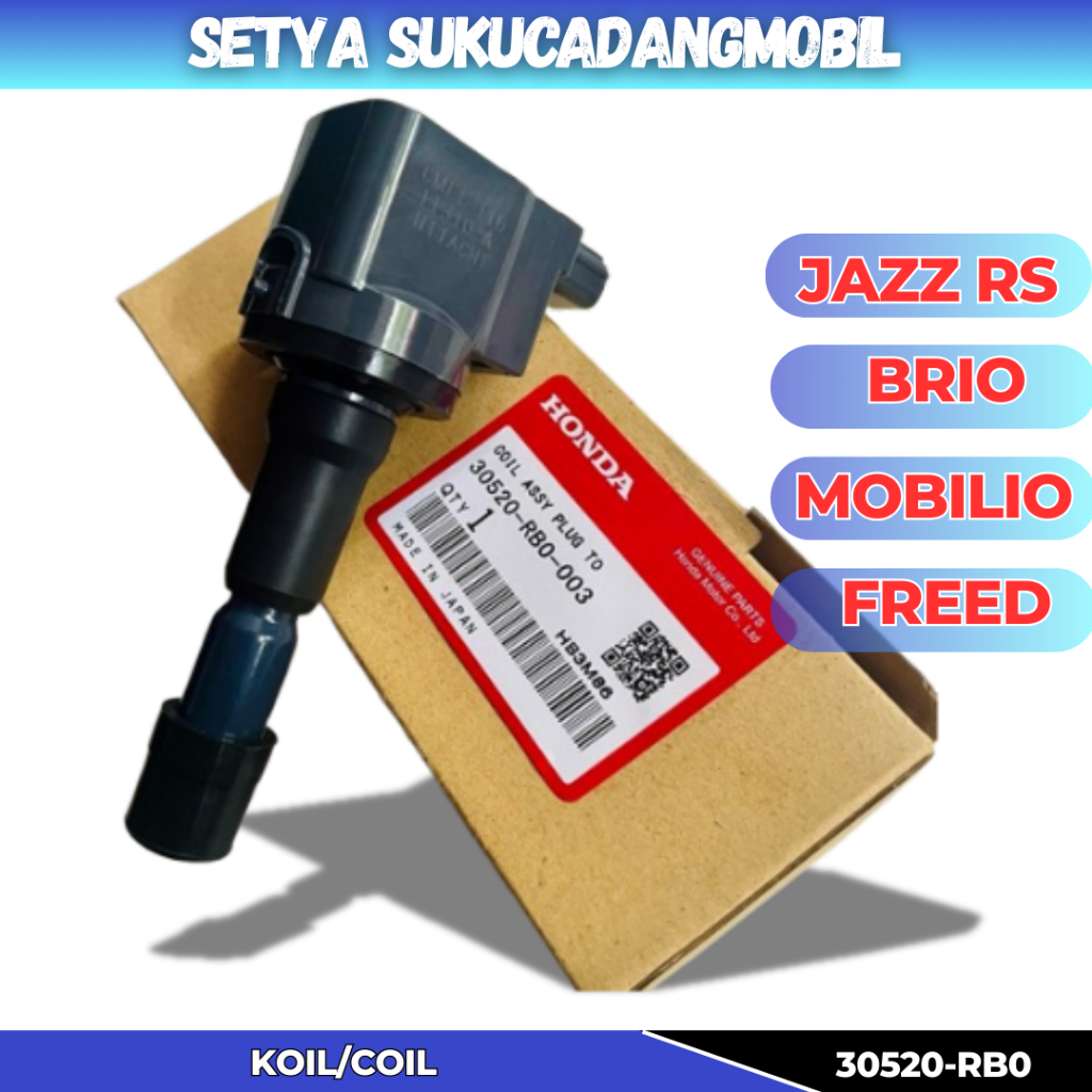 Koil Honda JAZZ RS , BRIO , MOBILIO , FREED – 30520-RB0 ORIGINAL