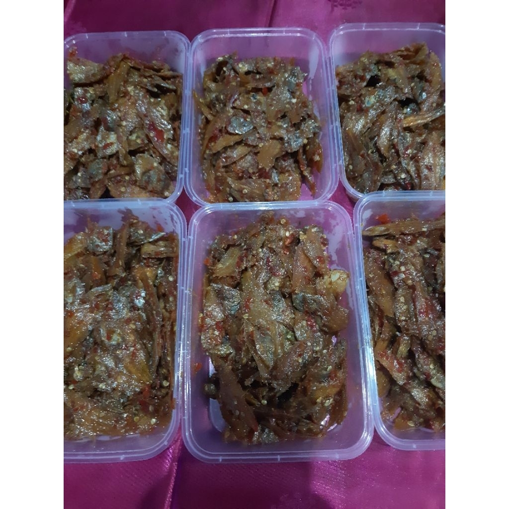 kering tempe kacang,balado ikan asin,balado ikan tanpa kepala,balado teri kacang