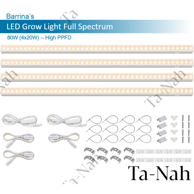 Barrina T5 Batten 20W 120cm 2900K 120° LED Grow Light Full Spectrum