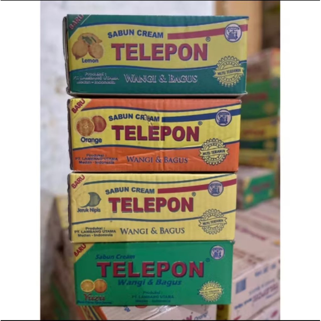 SABUN CREAM TELEPON