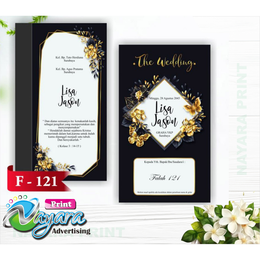 undangan pernikahan falah 121