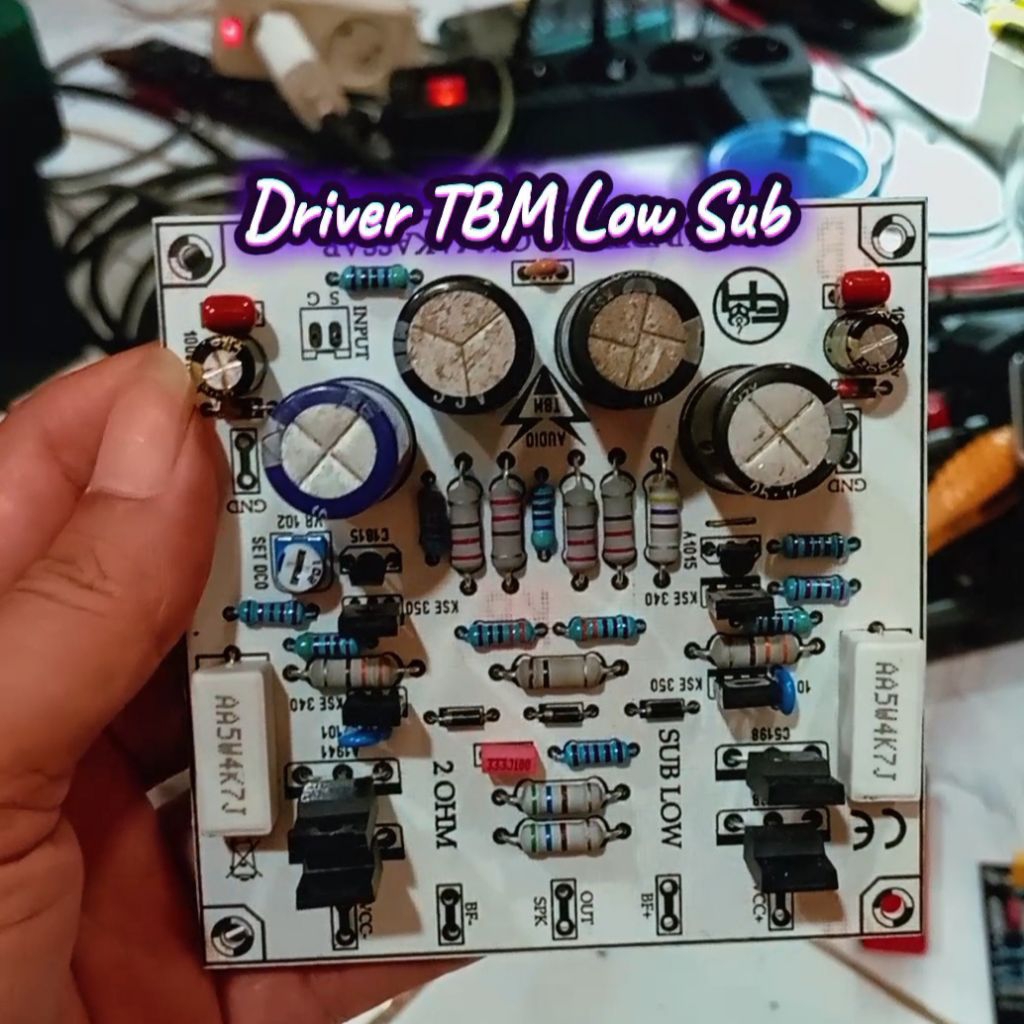Kit Driver TBM Sub Low 2ohm Horegg Glerrr Nendang.