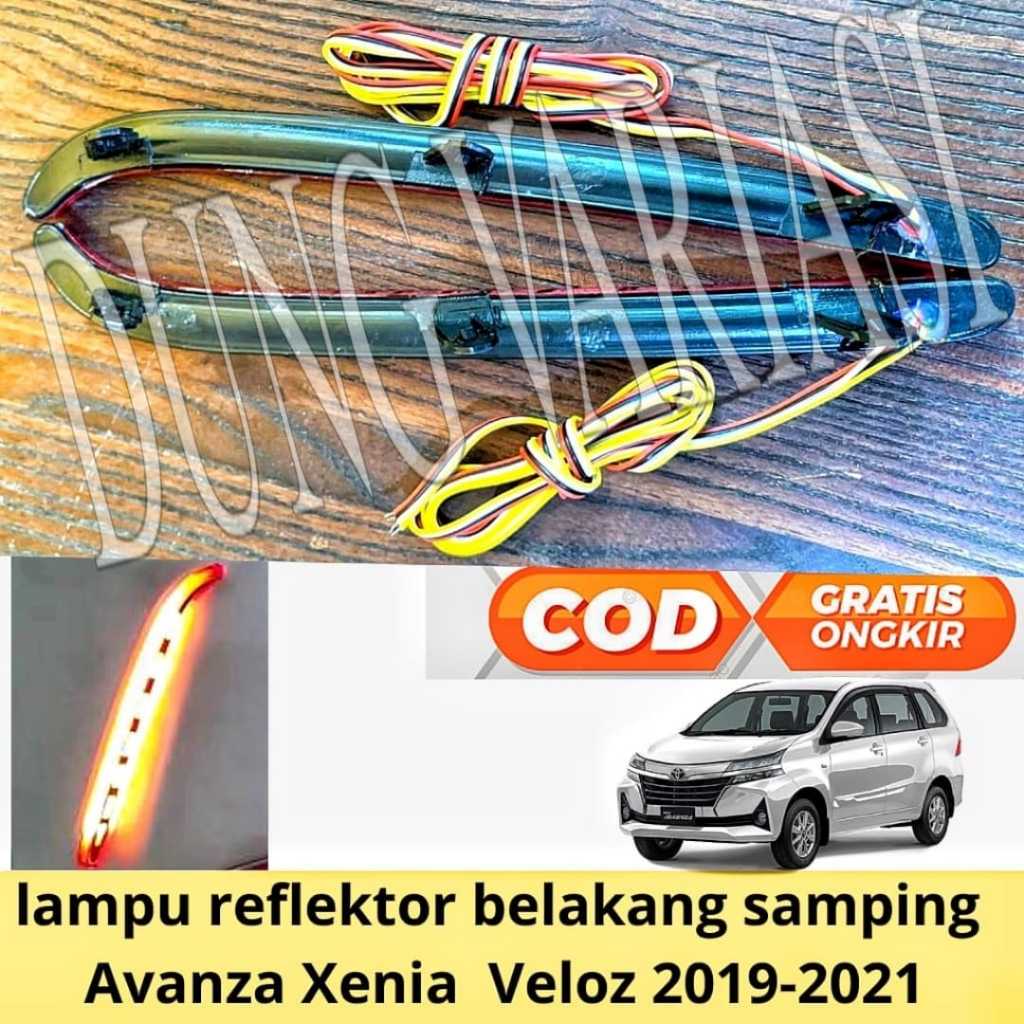 Lampu Reflektor Belakang Samping Avanza Xenia Veloz 2019 2020 2021 Running Led
