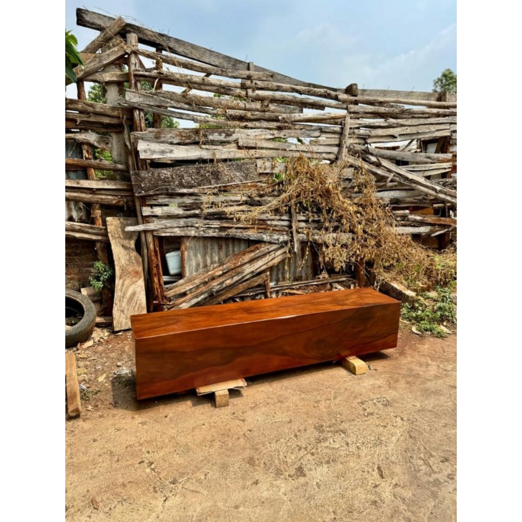 Bangku Balok Trembesi Solid 2 Meter