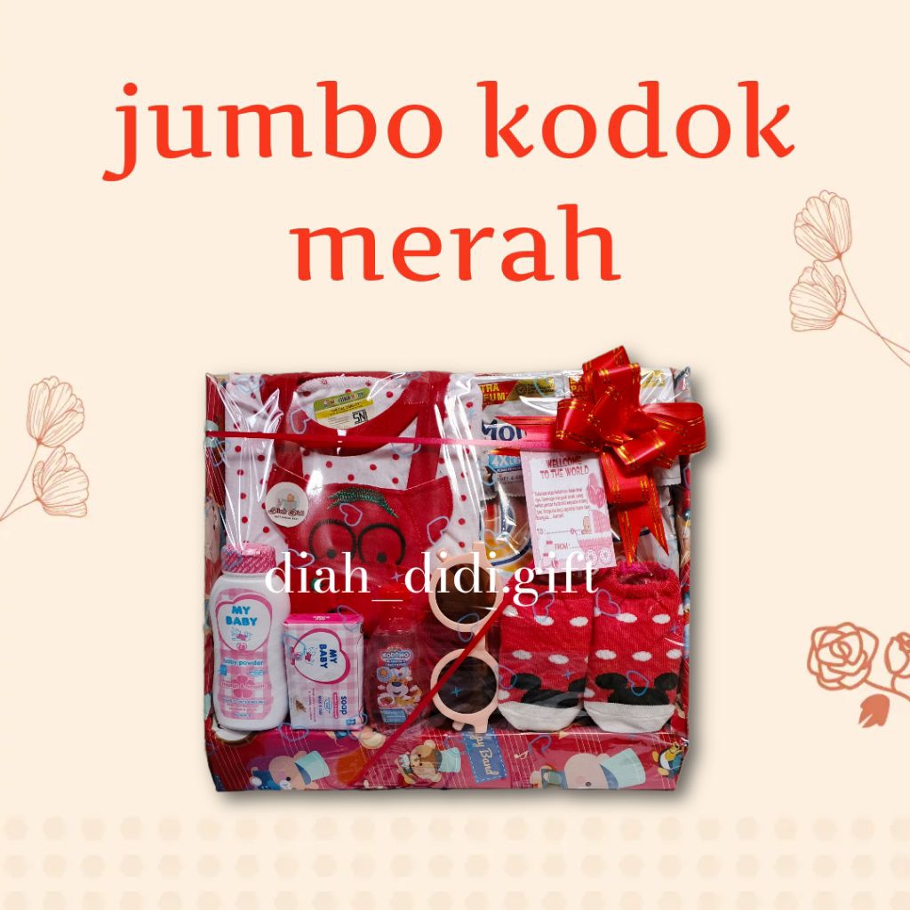 PARCEL BAYI JUMBO BAJU KODOK KUMPLIT