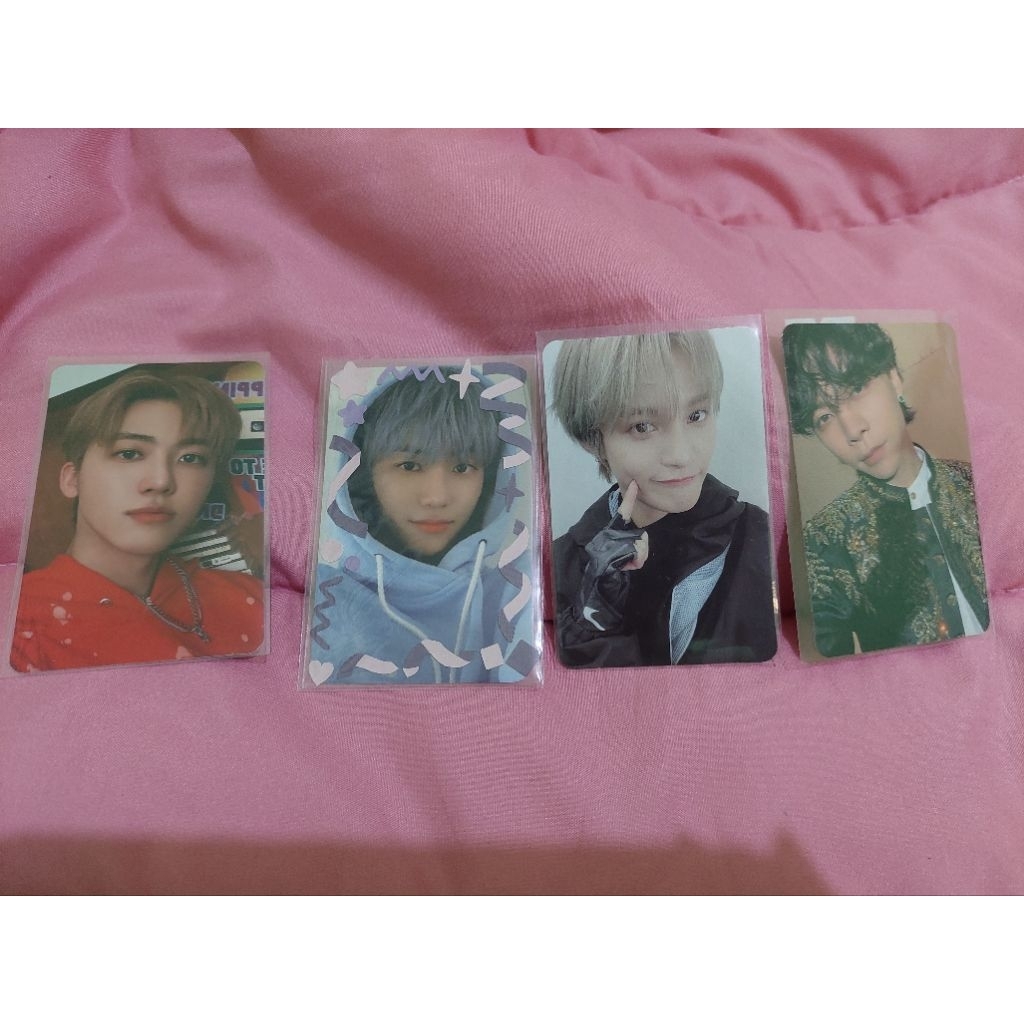 Photocard Official sg21 Jaemin hoodie ungu
