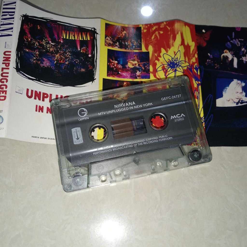 kaset pita nirvana MTV unplugged