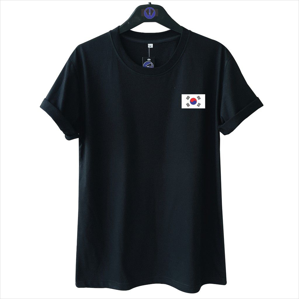 KAOS LOGO BENDERA KOREA SIMPEL//TSHIRT NEW