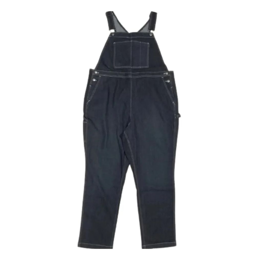 Duluth Trading 40 Grit Denim Bib Overalls Dark Big Size