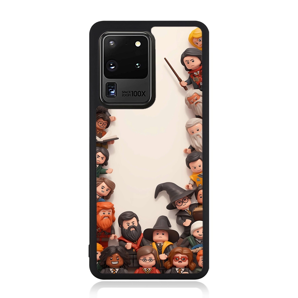 Case Samsung Note 20 10 9 8 7 Plus ultra Lite TPU Softcase Custom harry Potter Lego