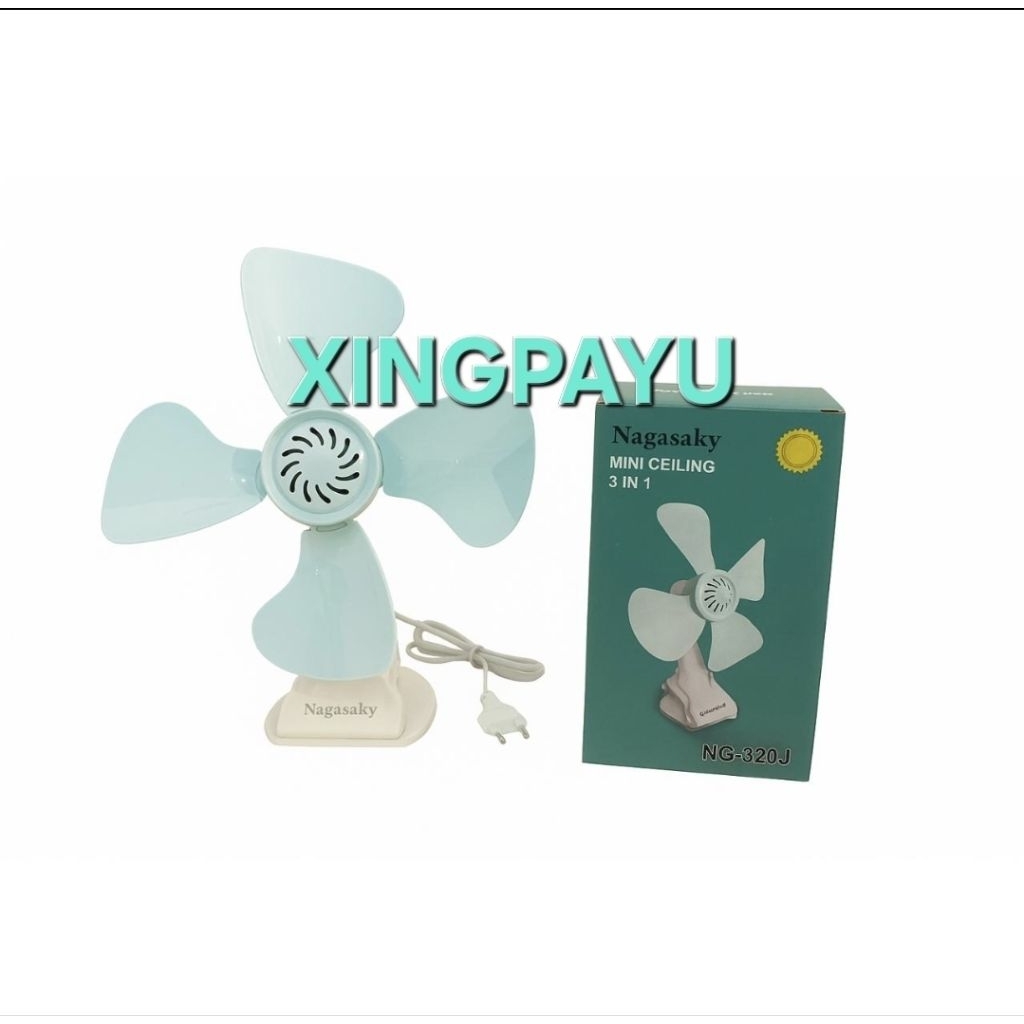 Kipas Angin Jepit Nagasaky 320J (3in1)
