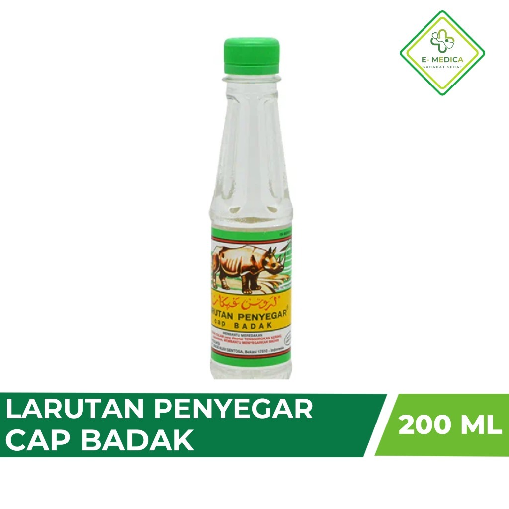 

✨KILAT✨Cap Badak Larutan Penyegar 200 Ml Botol
