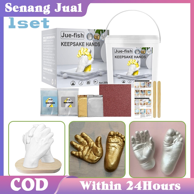 DIY Hand Casting Kit Hand Casting Anak Cetakan Patung Tangan Hand Casting Kit Couple
