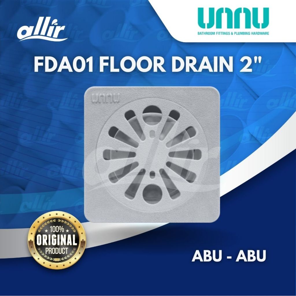 Allir - UNNU Floor Drain - FDA01 2" | Floor Drain Plastik