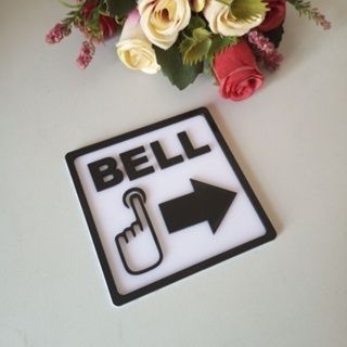 

PAPAN NAMA BELL ACRYLIC TIMBUL