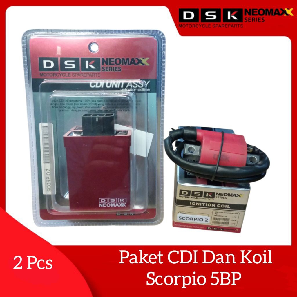 CDI Scorpio Dan Koil Yamaha Scorpio 5BP Racing Harian
