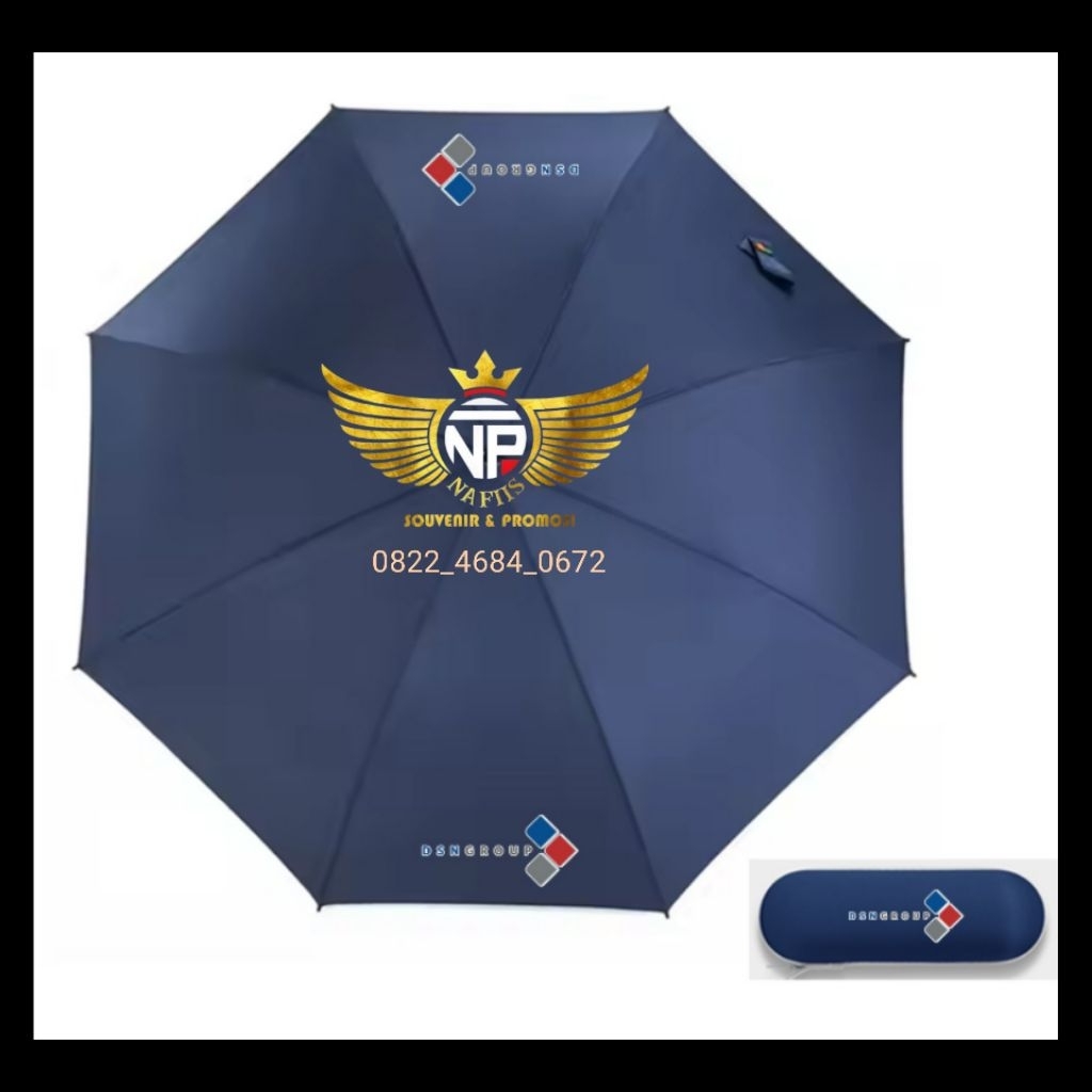 Payung Lipat Mini Kapsul Custom / Payung Sovenir / Payung Promosi / Payung Lipat Anti UV / Payung Cu