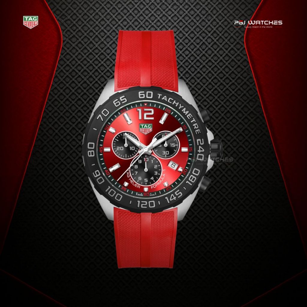 TAG HEUER Formula 1 Chronograph Quartz 43mm Steel - CAZ101AN.FT8055