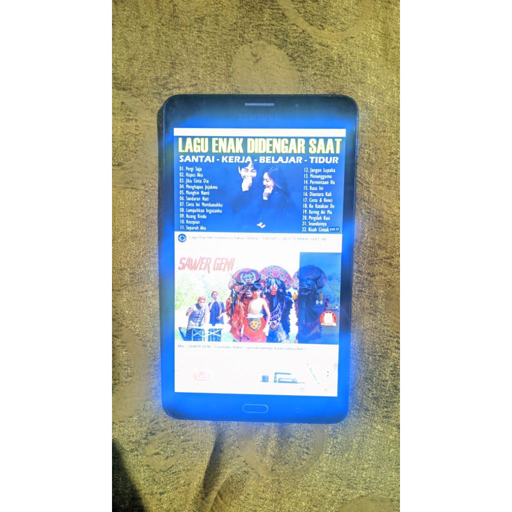 tab bekas normal siap pakai type samsung a6 2016