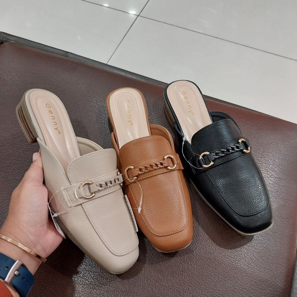 GENNY❗️sepatu wanita selop/mules ori by matahari