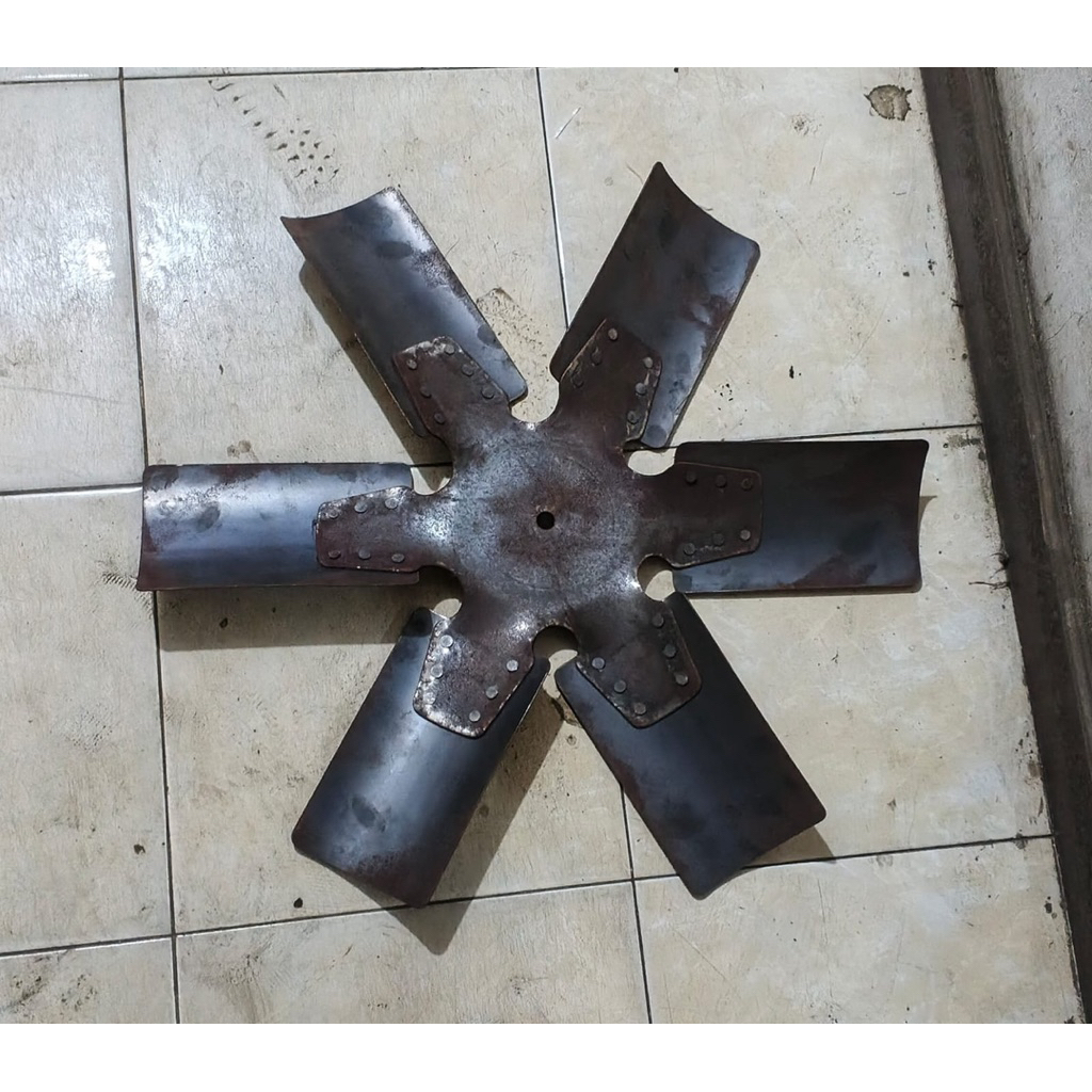 Kipas Radiator Genset Besi 72-17 mitsubishi 6D22