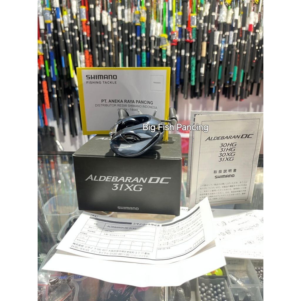 Reel BC Shimano Aldebaran DC 31XG 2025 Garansi Resmi