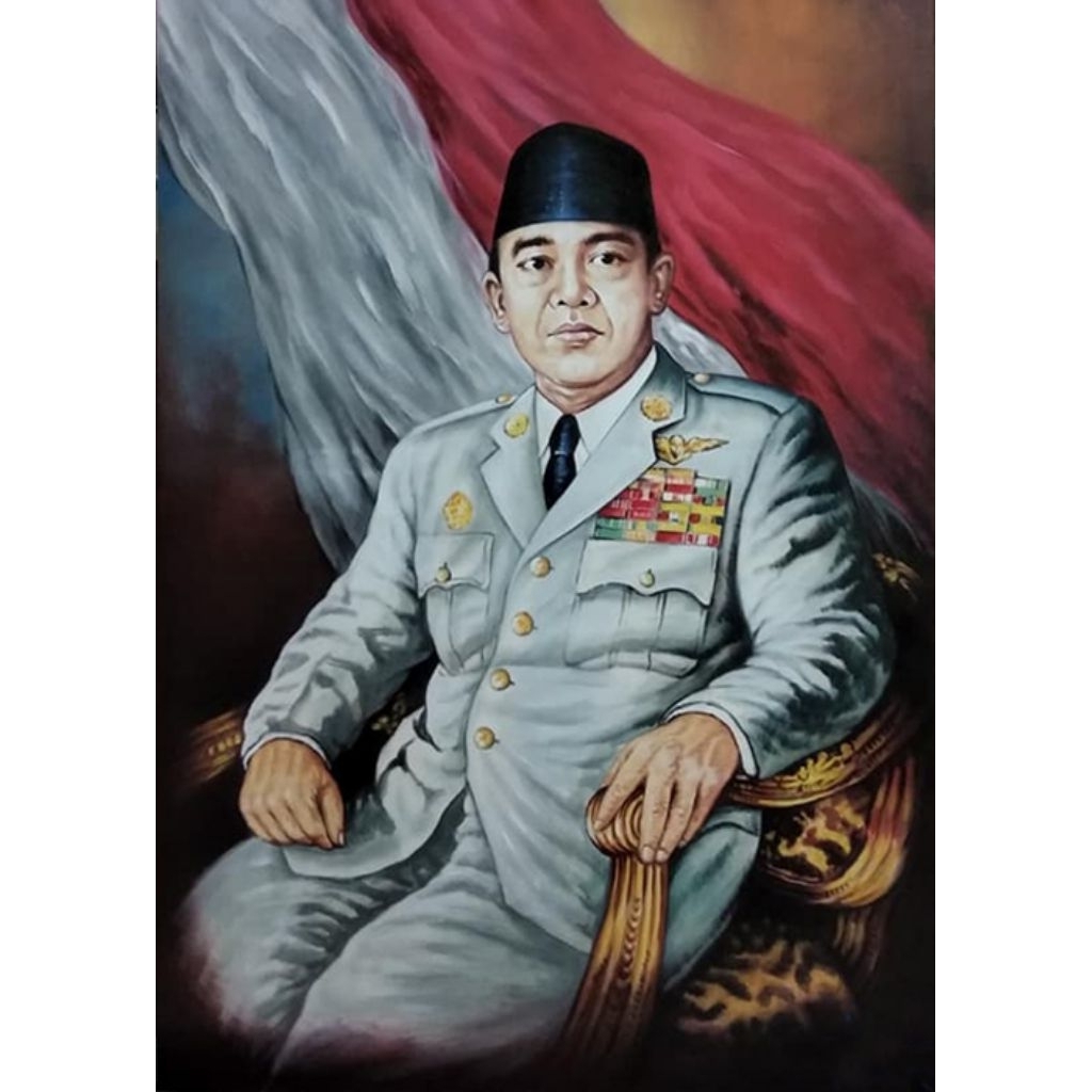 hiasan dinding soekarno