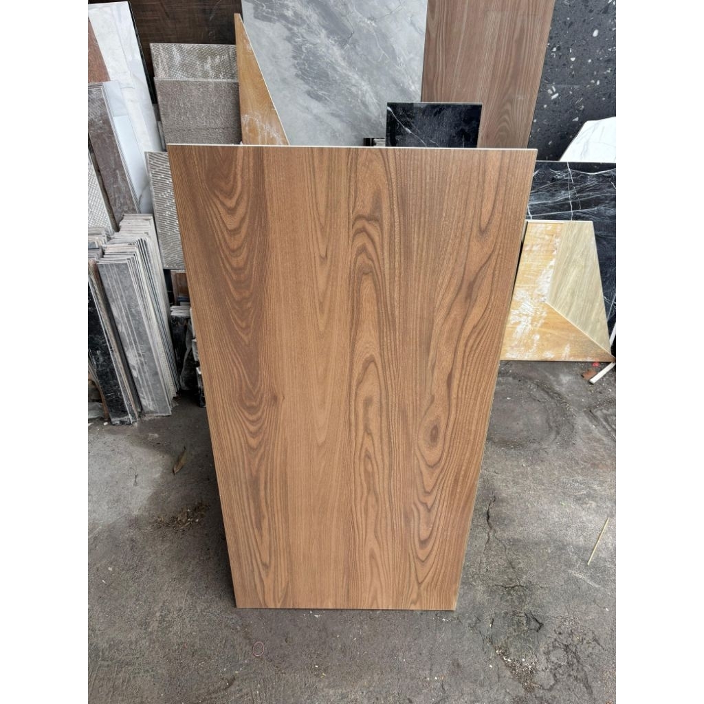 CONVORD APPEL WOOD BROWN DOFF UK 60X120 GRANIT LANTAI MOTIF KAYU