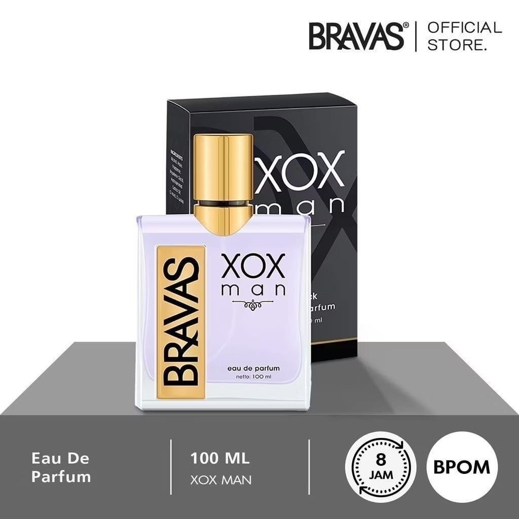 BRAVAS XOX MAN EAU DE PARFUM 100 ML