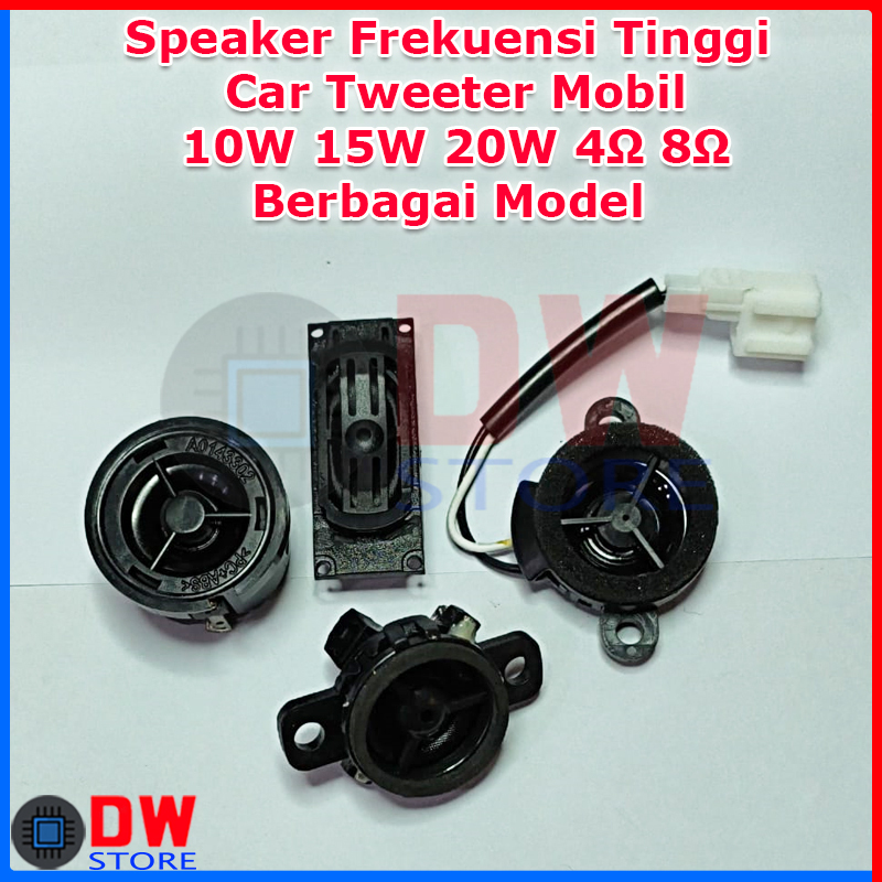 DIY Speaker Frekuensi Tinggi Car Tweeter Mobil 30mm 5W 10W 15W 20W 4 ohm 6 ohm 8 ohm 4 6 8 ohm Berba
