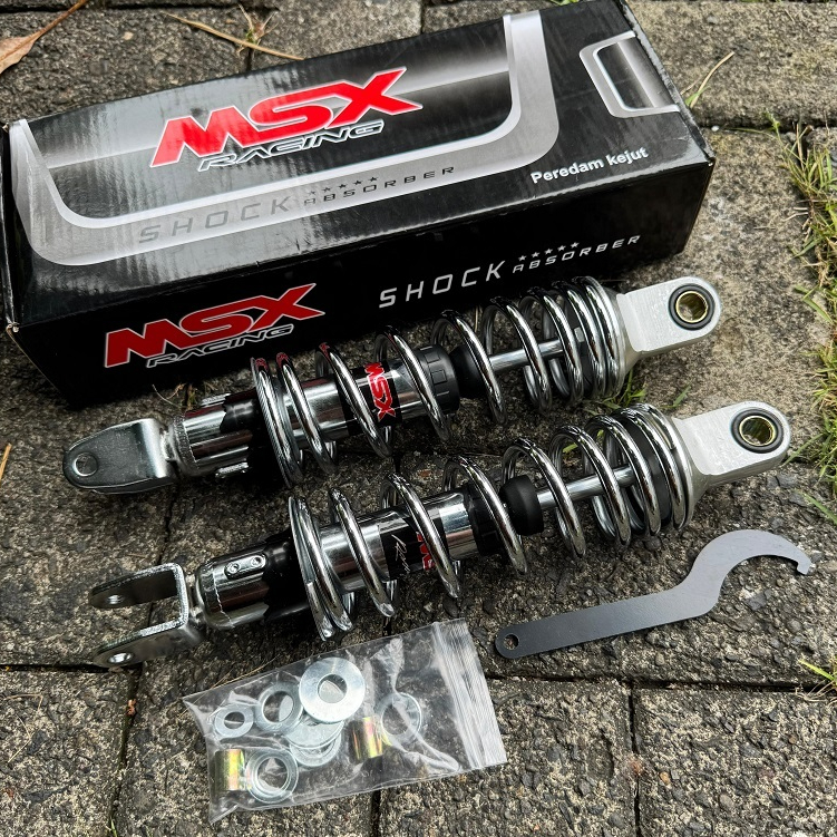 SHOCK MOTOR YAMAHA AEROX/NOUVO 280MM MSX RACING SEPASANG