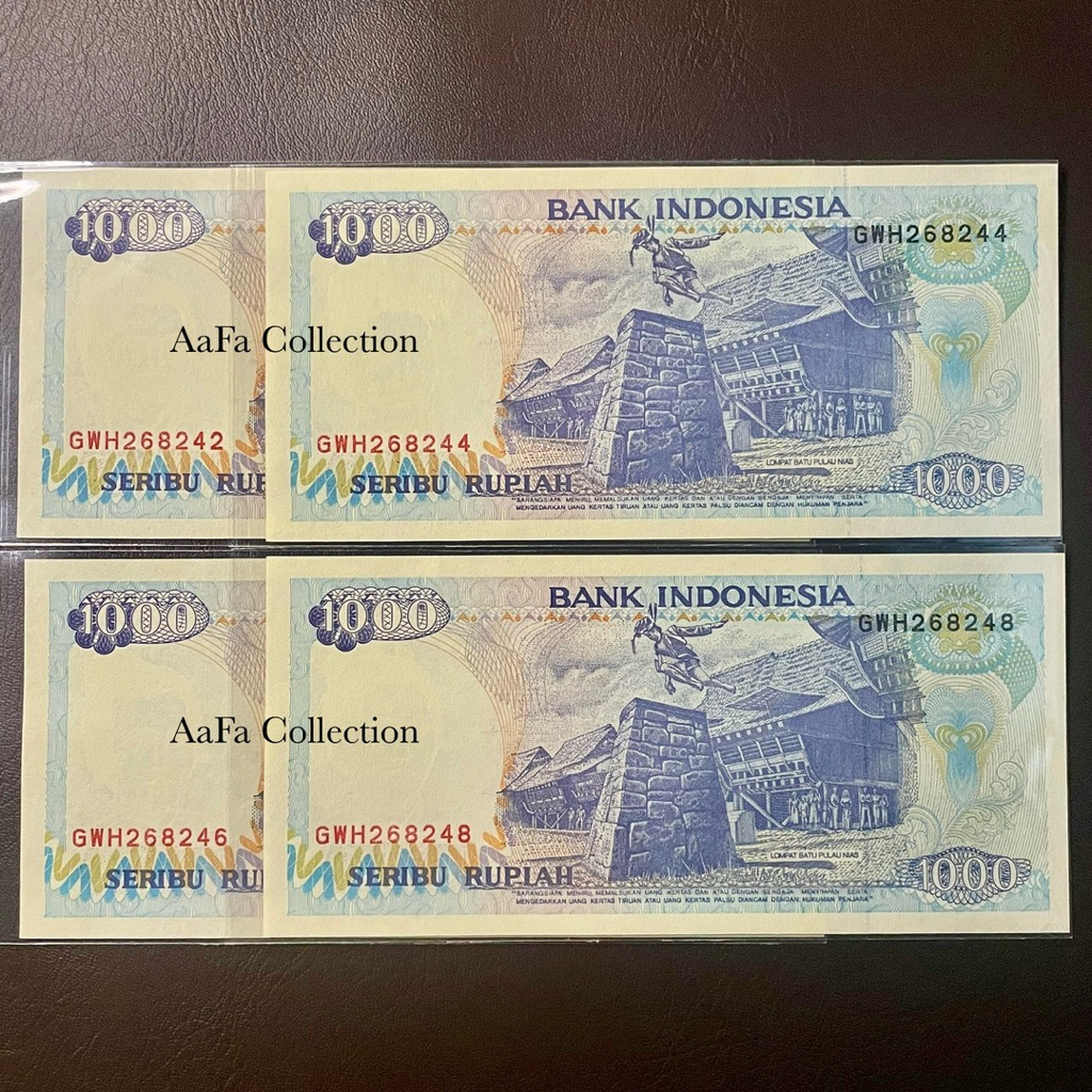 Luxiastore_ Ganjil Genap Uang Kertas Kuno Indonesia (Seri Genap)
