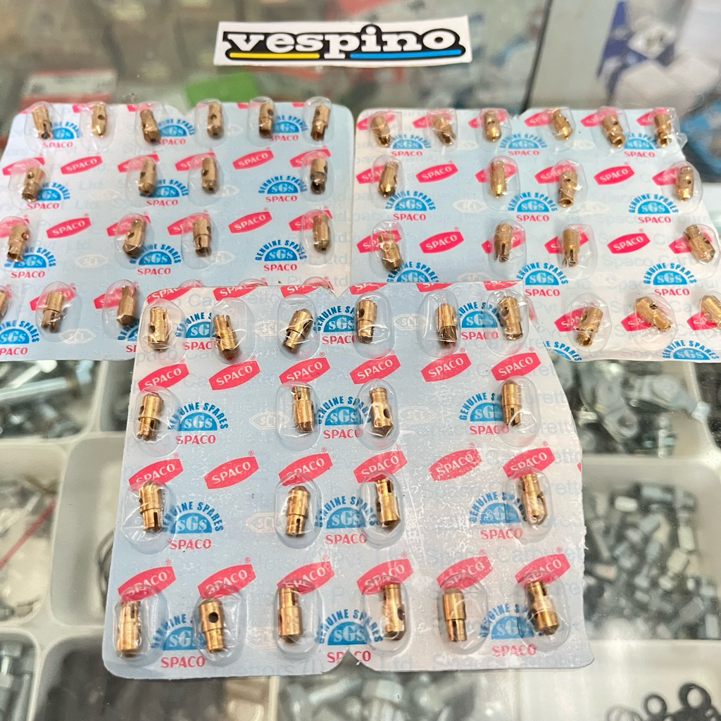 MAIN JET VESPA/MAIN JET BAWAH SPUYER BENSIN VESPA UKURAN 105 108 110