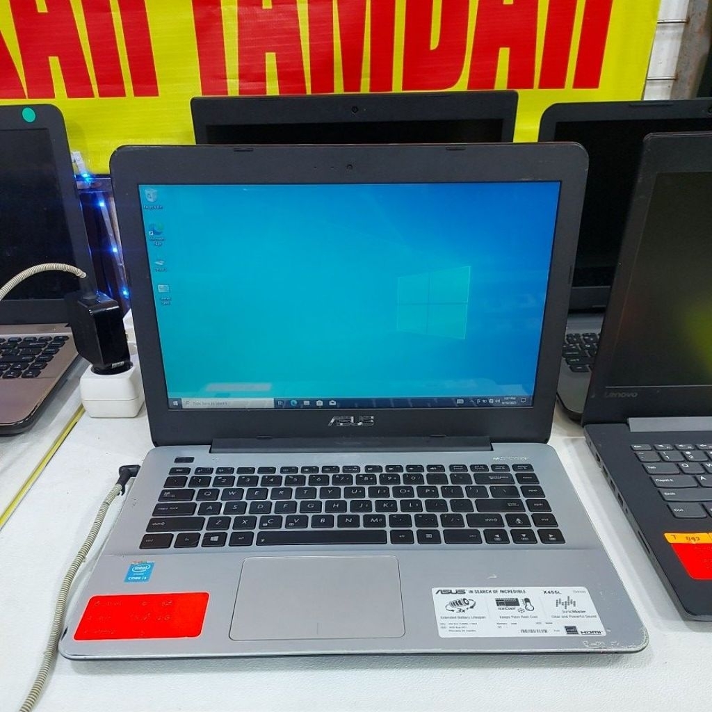 Laptop Asus X455L core i3- 4005U ram 6gb ssd 128gb 915