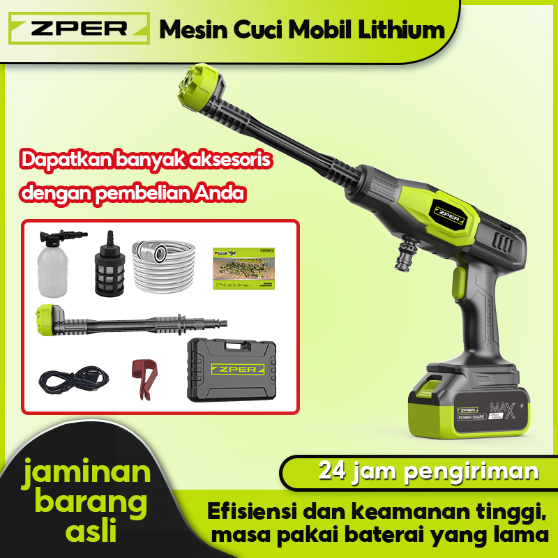 ZPER Jet Cleaner Tekanan Tinggi Alat Cuci Motor Mobil AC Steam Mesin Cuci Steam  Mini Portable Murah