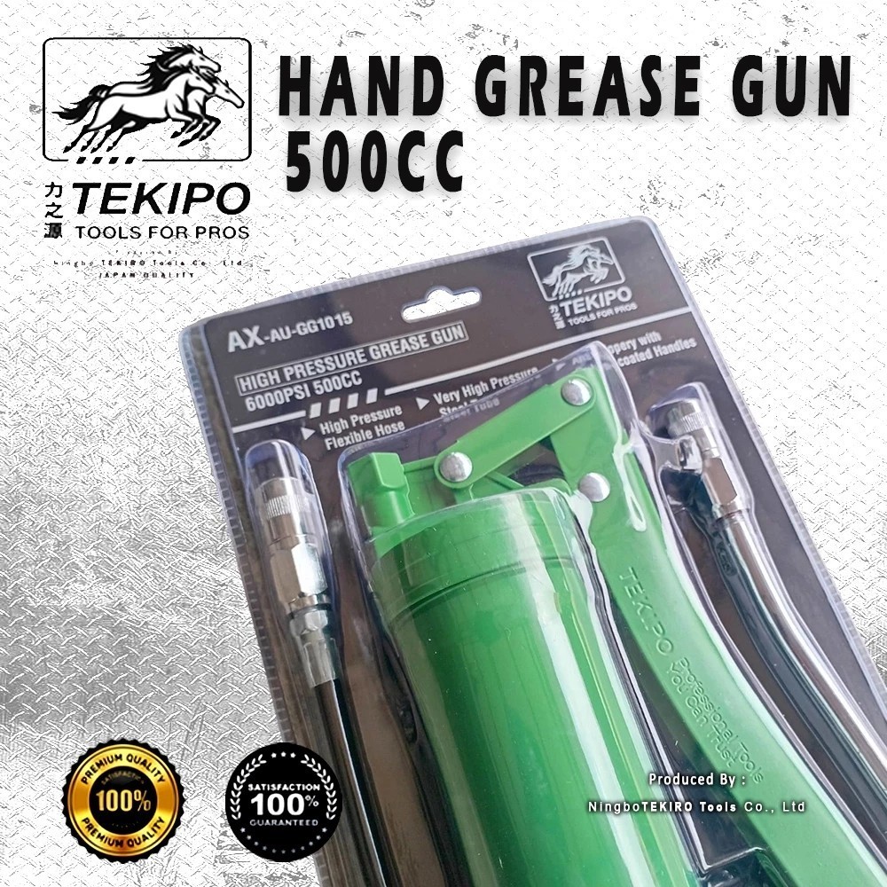 TEKIPO Grease Gun 500CC Gemuk Hand Pump Grease Gun 500CC