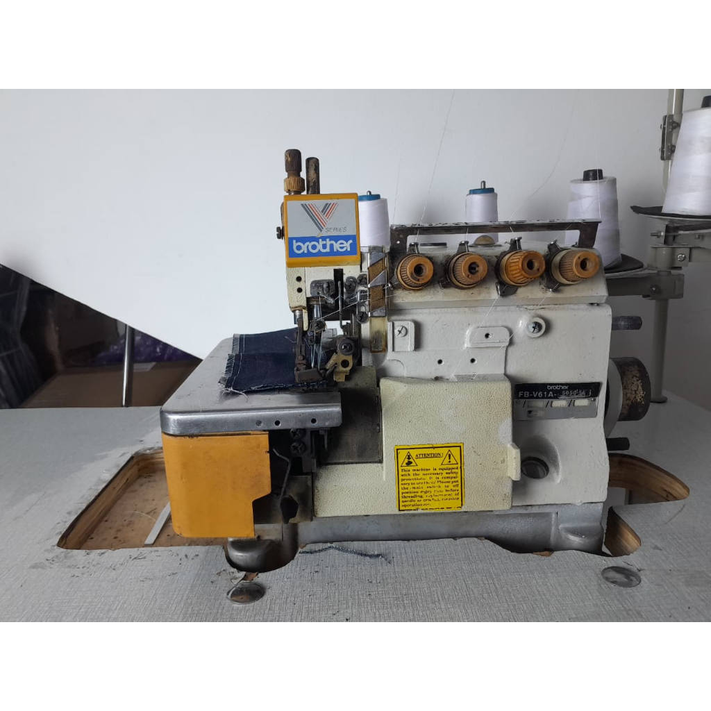 Mesin Jahit Obras Brother Benang 5 FB-V61A