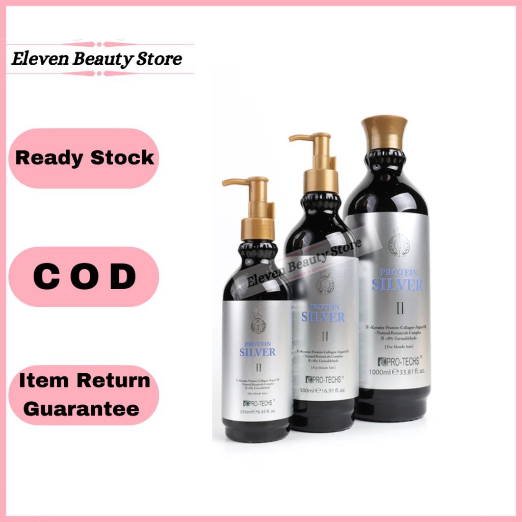 Keratin Smoothing Treatment Pro Techs Silver Gold