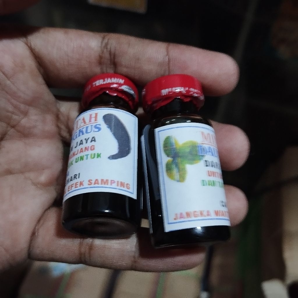 MINYAK LINTAH DAUN PEMBUNGKUS ASLI KALIMANTAN ISI 10 ML