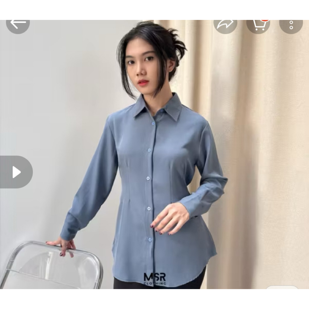 kemeja wispie dark grey