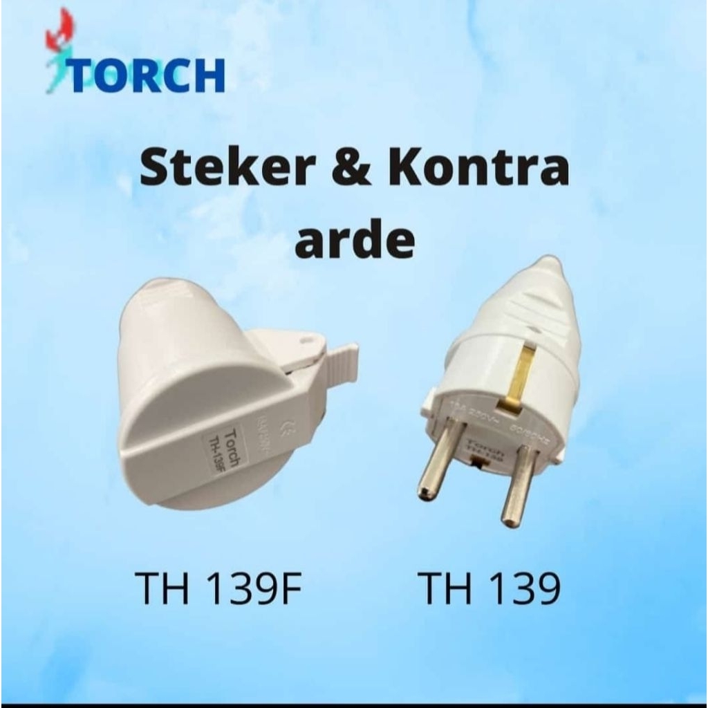 STEKER KARET TORCH COLOKAN LISTRIK CONTRA KARET