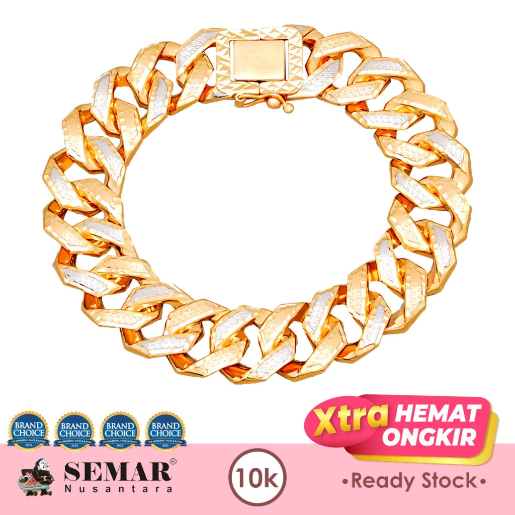 Gelang Emas Kayla Omega Bracelet Gold 10K Semar Nusantara