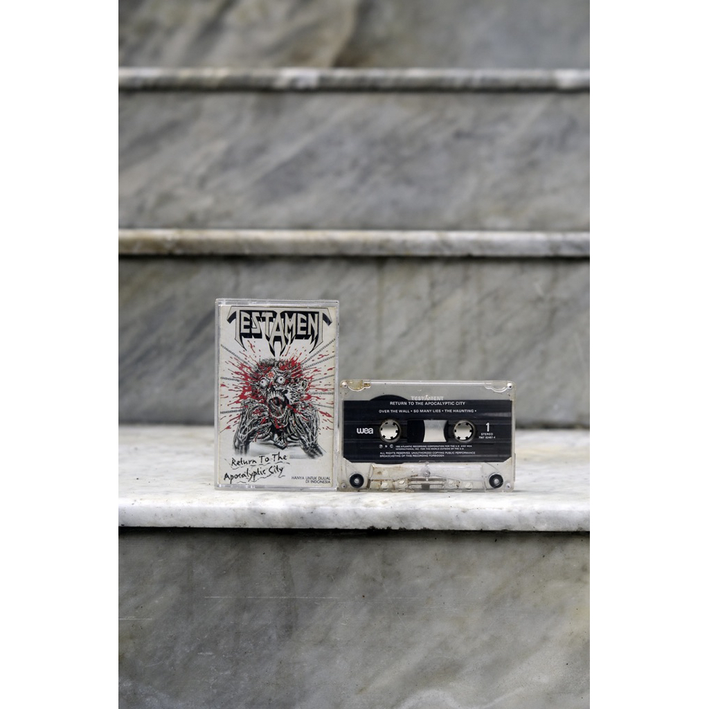 (Laku Offline Store) Kaset pita Testament Return to the Apocalyptic City
