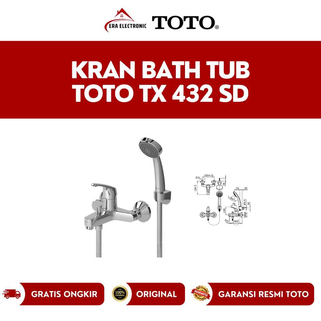 Keran Toto TX 432 SD / Toto TX 432SD